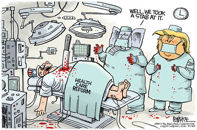 Trump’s 10th week in office | In cartoons