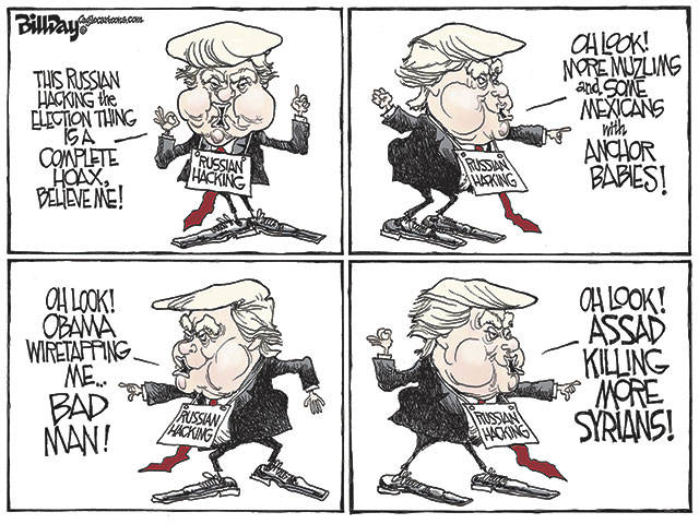 Trump’s 11th week in office | In cartoons