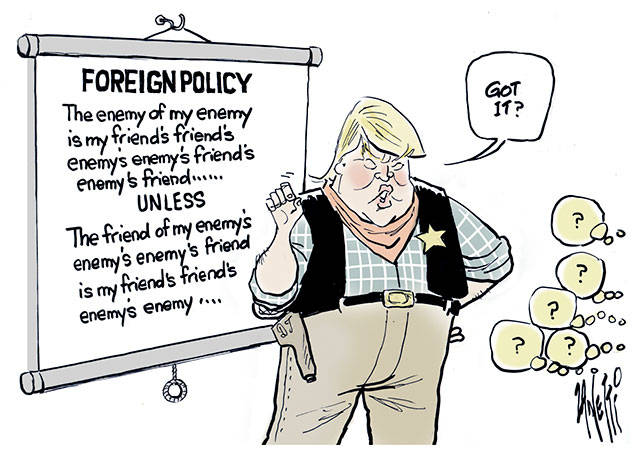 Trump’s 11th week in office | In cartoons