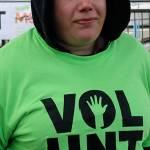 Alicia Chubb marches for her dad and sister, who have MS. This is her fifth year as a volunteer. (Terryl Asla/Kitsap News Group)