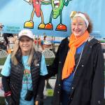 From left, Pam Campbell and Joyce Buell were leaders of The C&rsquo;estas team in Walk MS: Poulsbo. The name comes from combining Campbell&rsquo;s parents names, Charles and Esther. (Terryl Asla/Kitsap News Group)