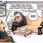 Trump’s 12th week in office | In cartoons