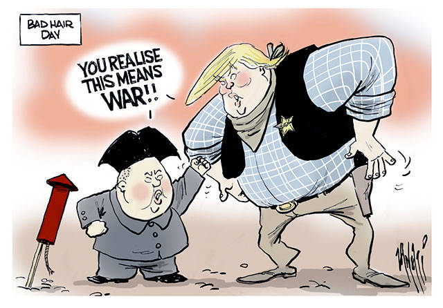 Trump’s 12th week in office | In cartoons