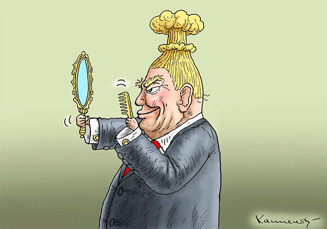 Trump’s 12th week in office | In cartoons