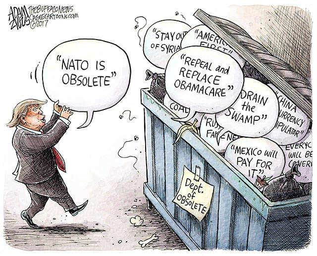 Trump’s 12th week in office | In cartoons