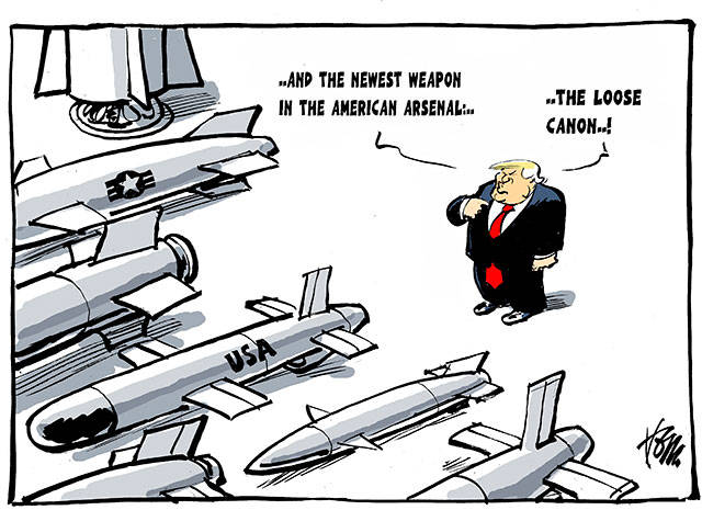 Trump’s 12th week in office | In cartoons