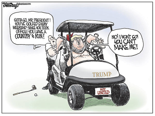 Trump’s 12th week in office | In cartoons