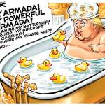 Trump’s 13th week in office | In cartoons
