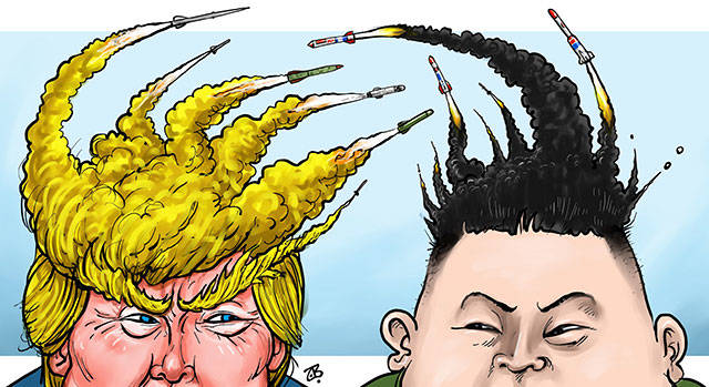 Trump’s 13th week in office | In cartoons