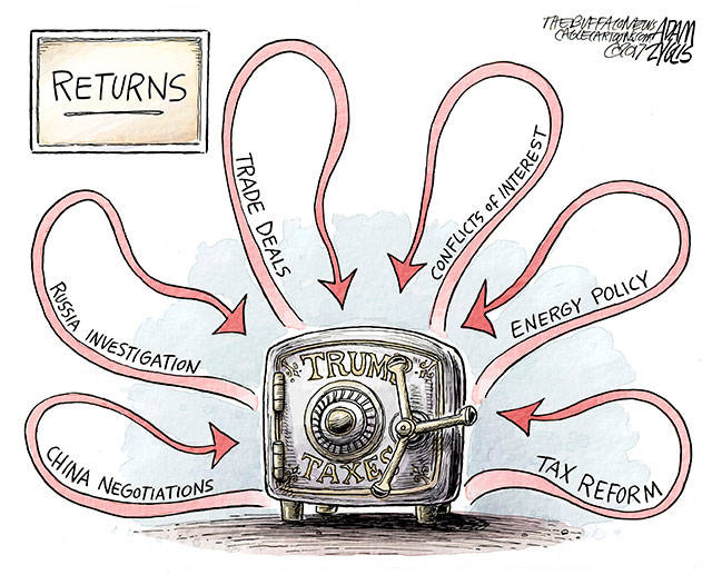 Trump’s 13th week in office | In cartoons