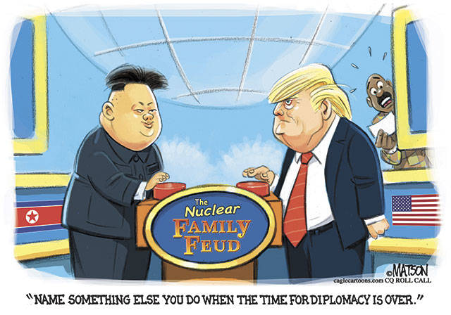 Trump’s 13th week in office | In cartoons