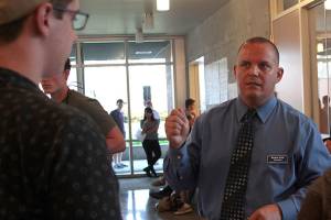 High school principal bids farewell to Bainbridge, recalls triumphs, trials