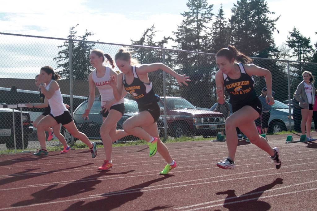 Speedy Spartans soar through year’s first home track meet | GALLERY