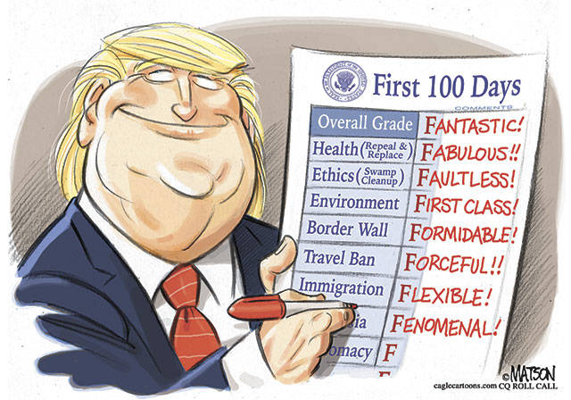 Trump’s 14th week in office | In cartoons