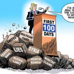 Trump’s 14th week in office | In cartoons