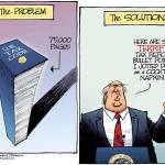 Trump’s 14th week in office | In cartoons