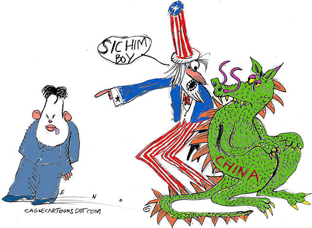 Trump’s 14th week in office | In cartoons