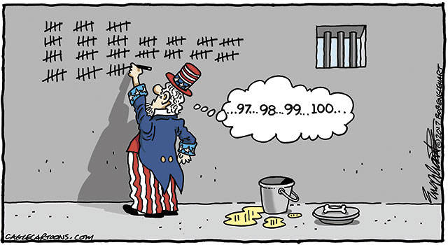 Trump’s 14th week in office | In cartoons