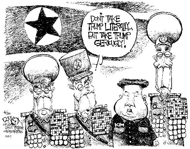 Trump’s 14th week in office | In cartoons