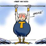 Trump’s 14th week in office | In cartoons