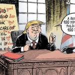 Trump’s 15th week in office | In cartoons