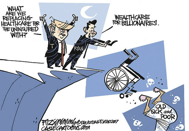 Trump’s 15th week in office | In cartoons