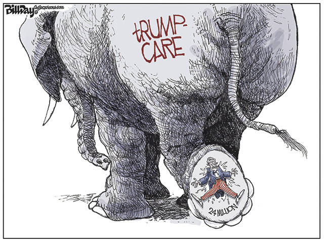 Trump’s 15th week in office | In cartoons