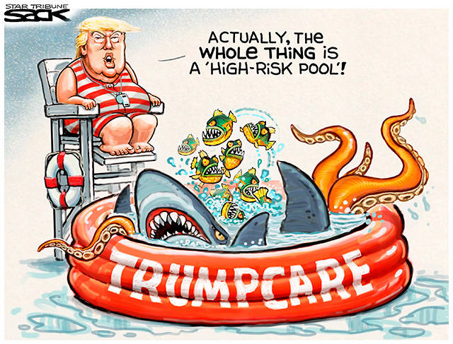 Trump’s 15th week in office | In cartoons