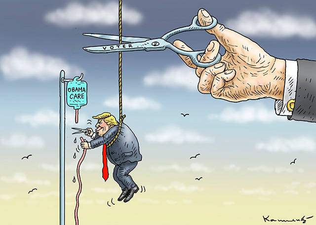 Trump’s 15th week in office | In cartoons