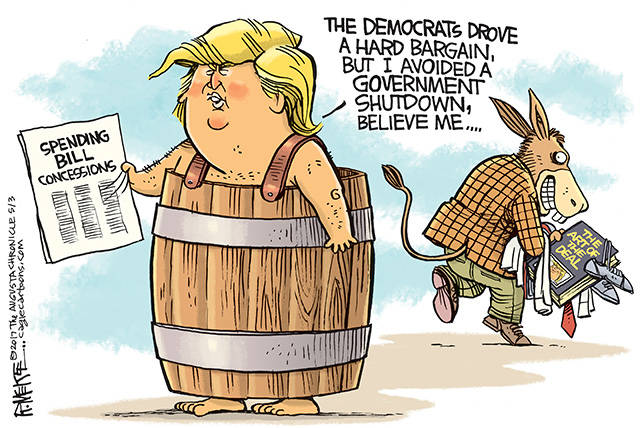 Trump’s 15th week in office | In cartoons
