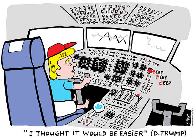 Trump’s 15th week in office | In cartoons