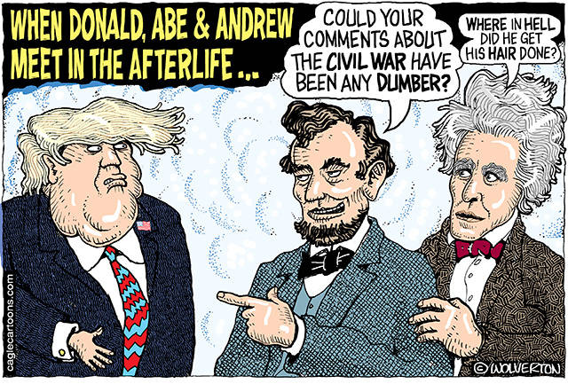 Trump’s 15th week in office | In cartoons