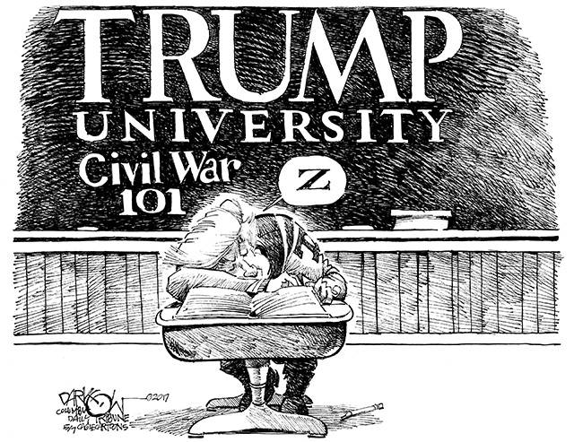 Trump’s 15th week in office | In cartoons