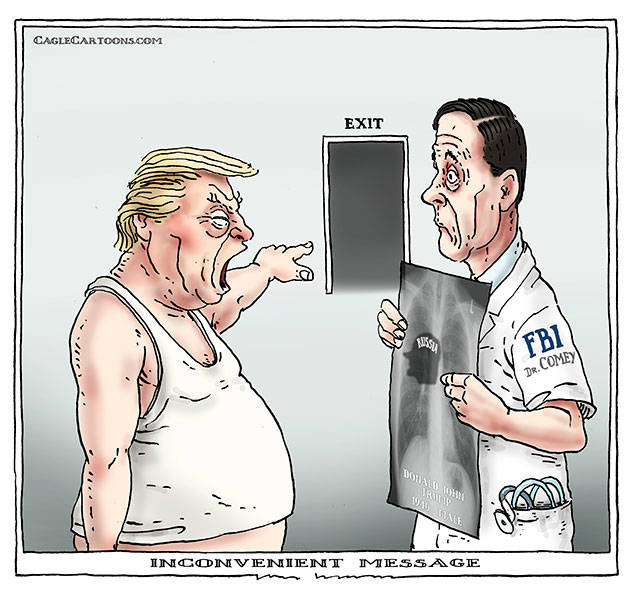 Comey’s firing | In cartoons