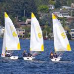 BI sailors soar to third at District regatta