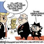 Trump’s 16th week in office | In cartoons