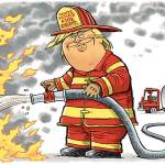 Trump’s 16th week in office | In cartoons