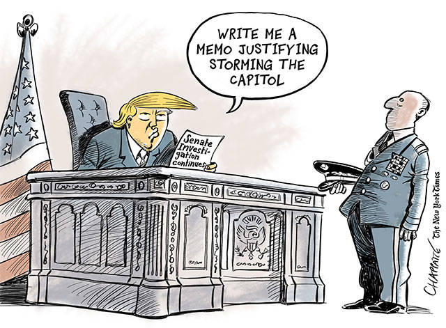 Trump’s 16th week in office | In cartoons