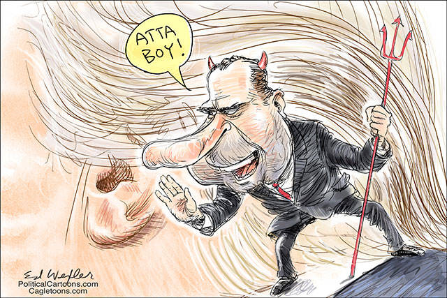 Trump’s 16th week in office | In cartoons