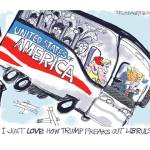 Trump’s 16th week in office | In cartoons