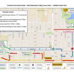 2017 Armed Forces Day Parade Route | Armed Forces 2017 Festival Guide