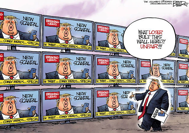 Trump’s 17th week in office | In cartoons