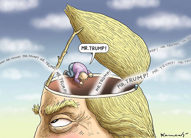 Trump’s 17th week in office | In cartoons