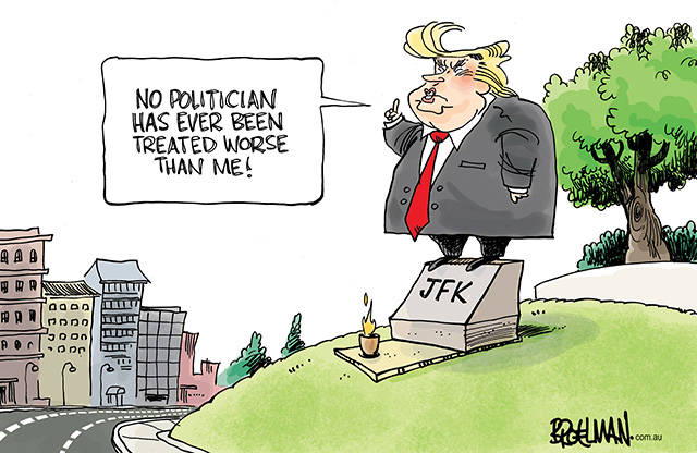 Trump’s 17th week in office | In cartoons