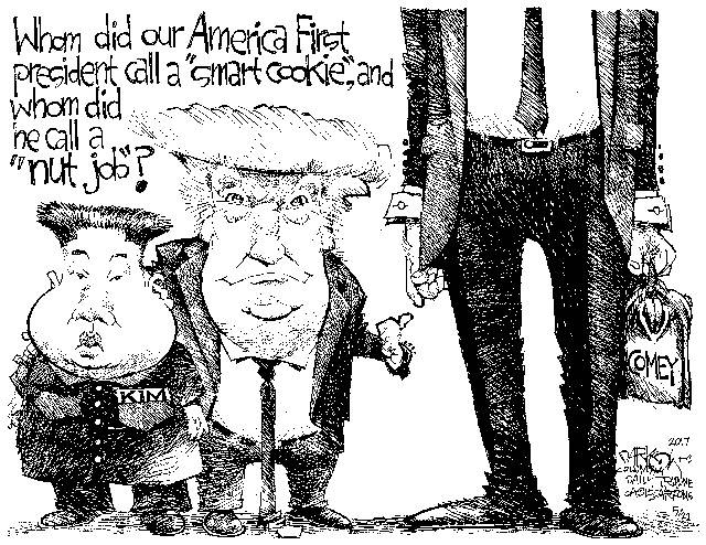 Trump’s 17th week in office | In cartoons