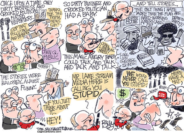 Trump’s 18th week in office | In cartoons