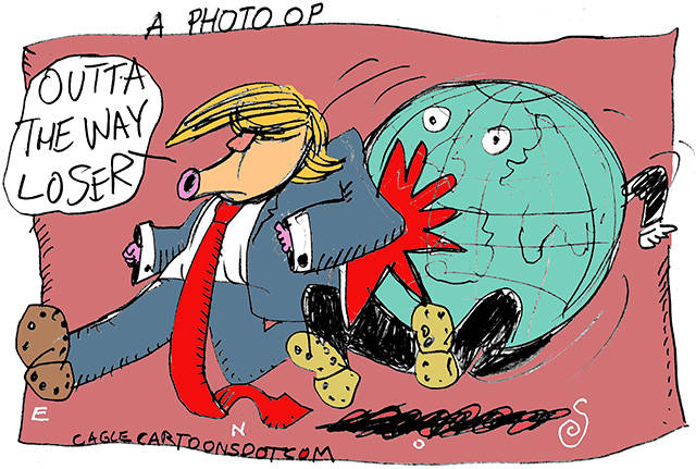 Trump’s 18th week in office | In cartoons