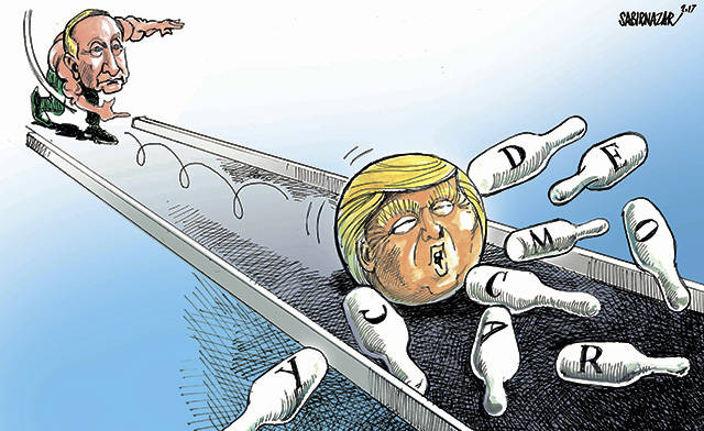 Trump’s 18th week in office | In cartoons