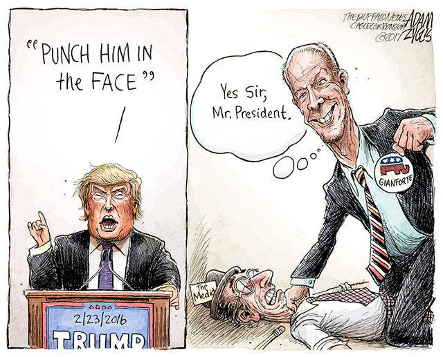 Trump’s 18th week in office | In cartoons