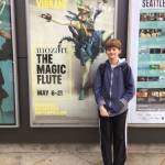 Photo courtesy of Haley Lhamon | Barrett Lhamon, 13, a Woodward Middle Schooler, can be seen on stage in the Seattle Opera&rsquo;s production of &ldquo;The Magic Flute,&rdquo; through Sunday, May 21.